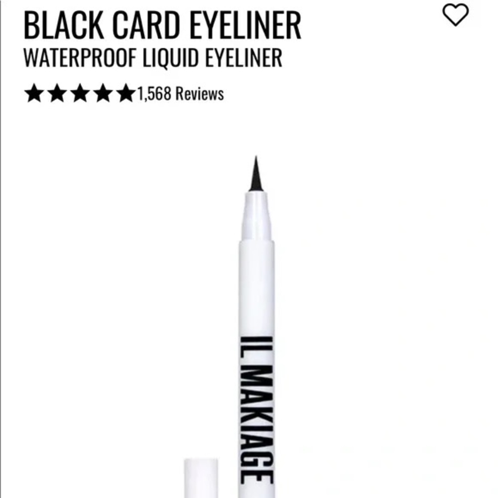 IL MAKIAGE Black Card Waterproof Eyeliner